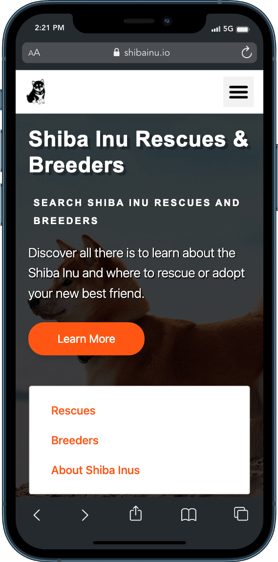 Shiba Inu Rescues & Breeders
